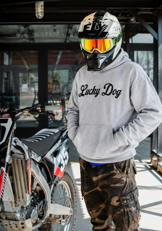 Grey hoodie LD